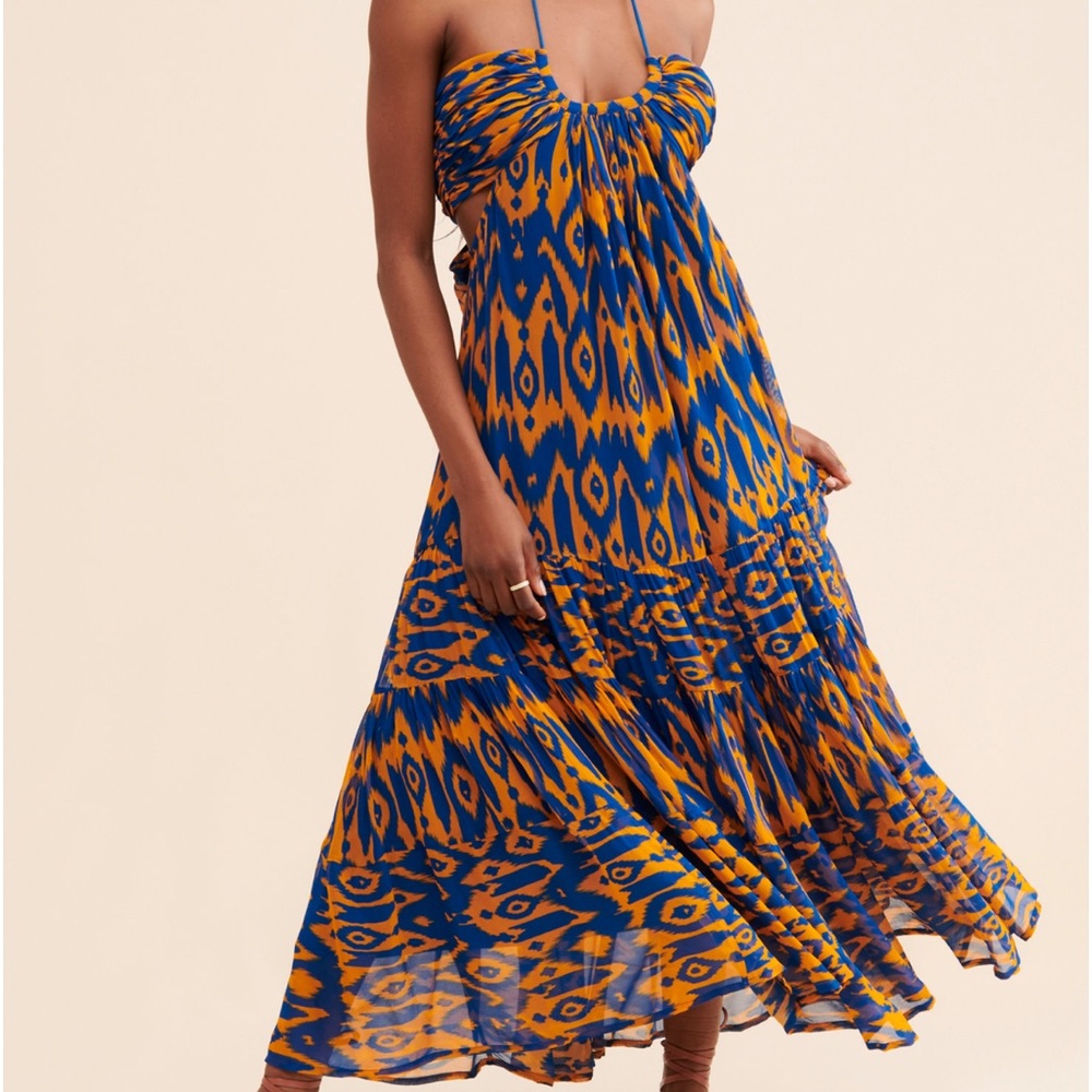 Verb by Pallavi Singhee Cut-Out Midi Dress